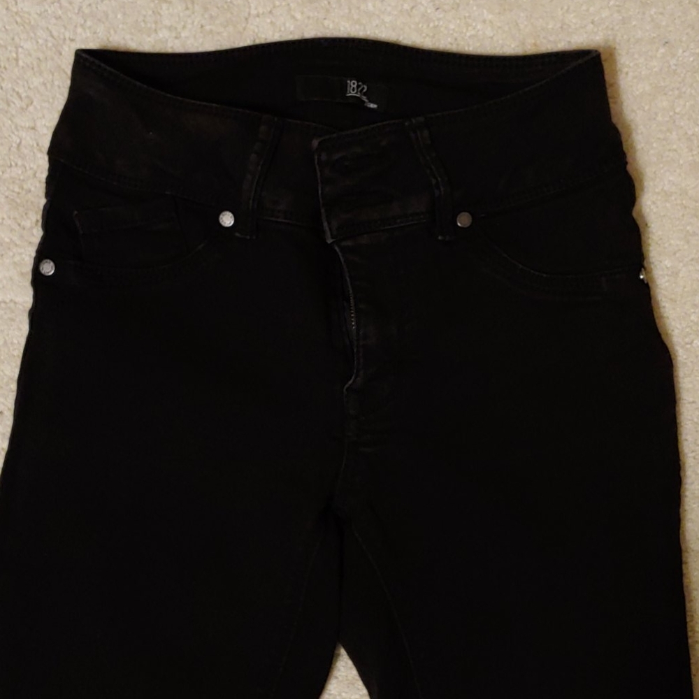 Black Mid rise Jeans